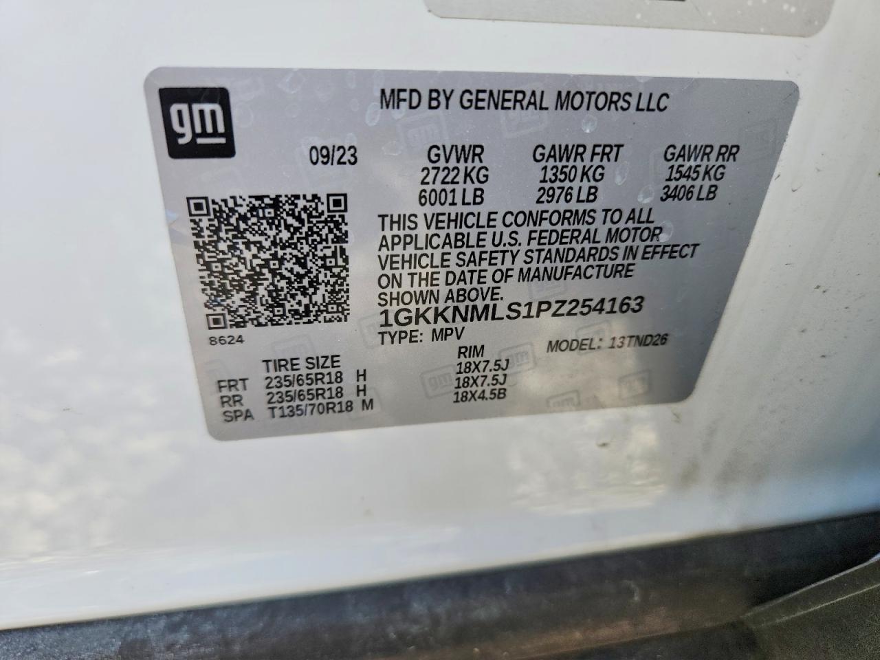 2023 GMC Acadia Slt - zdjęcie 13