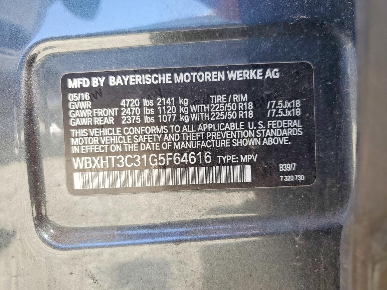 2016 BMW X1 xDrive28I - zdjęcie 13
