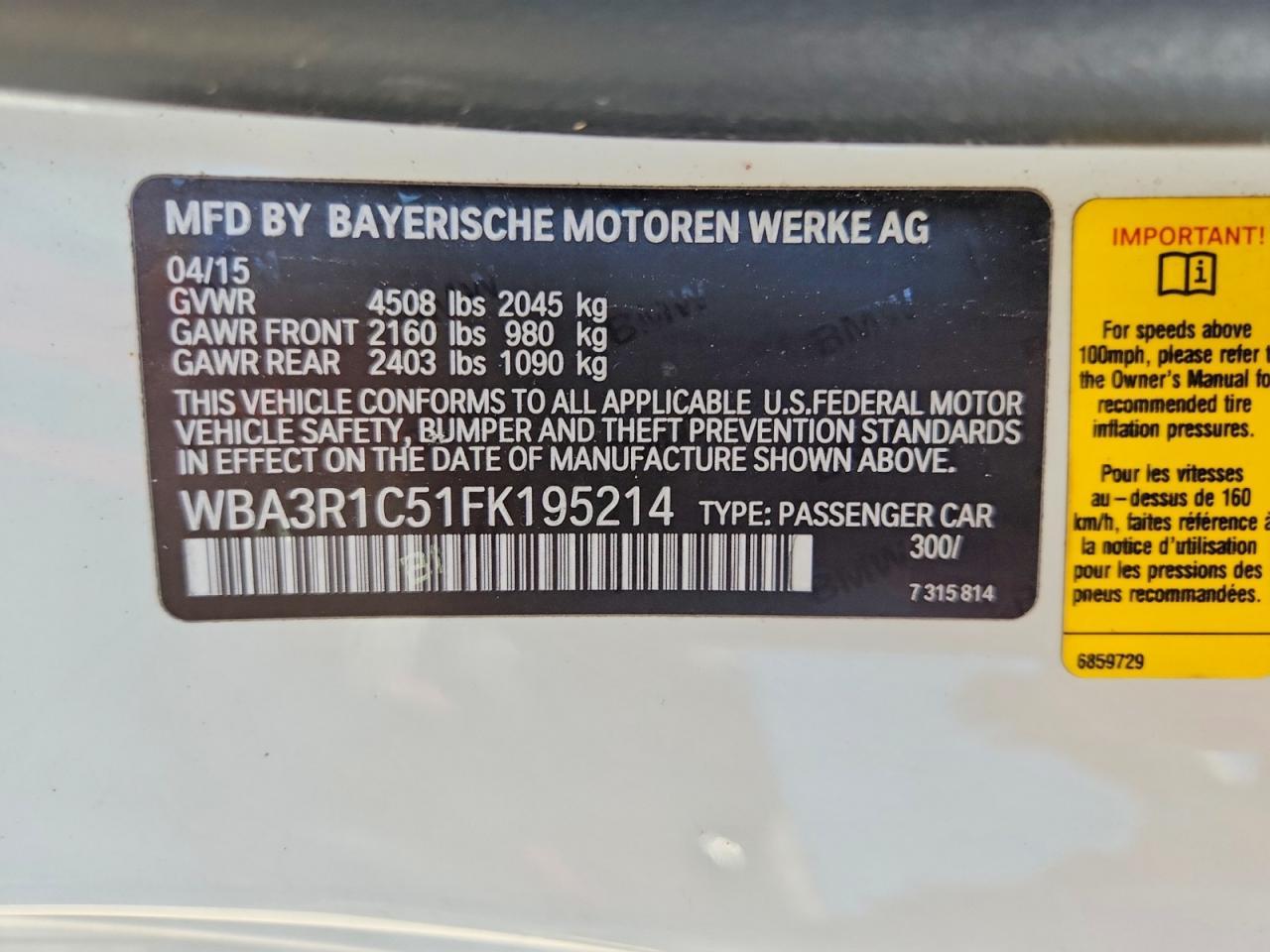 2015 BMW 435 I - zdjęcie 13