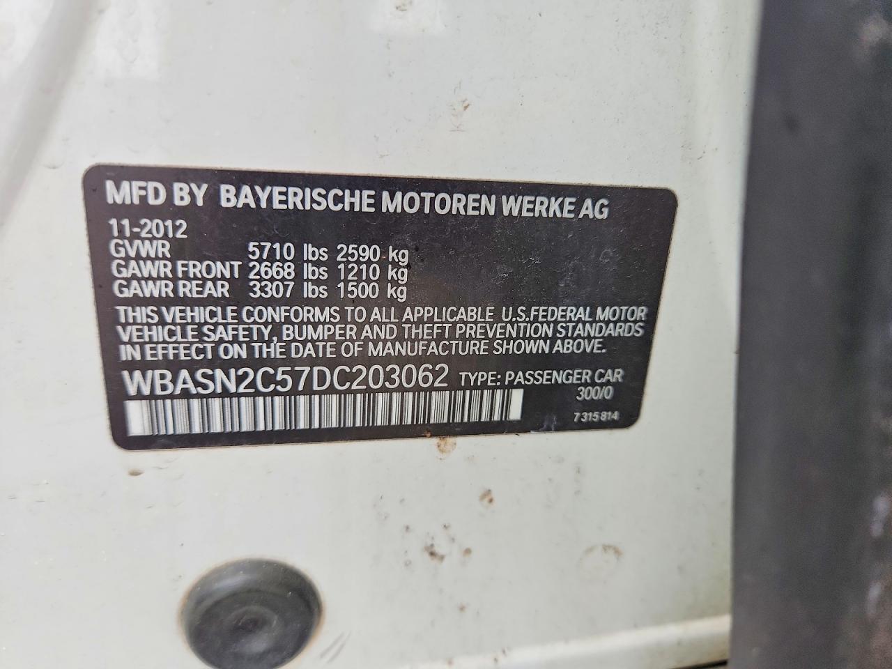 2013 BMW 535 Igt - zdjęcie 13