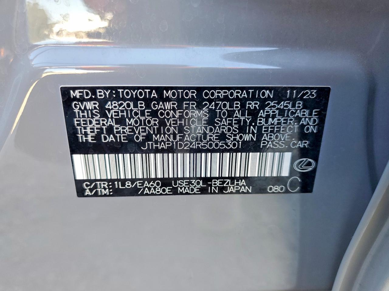 2024 Lexus Is 500 F Sport Performance Premium - zdjęcie 12