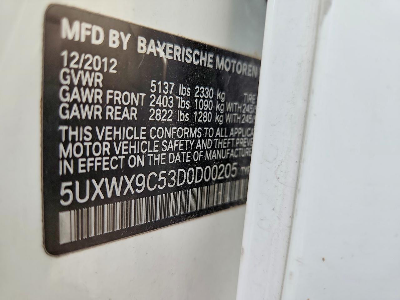 2013 BMW X3 xDrive28I - zdjęcie 13
