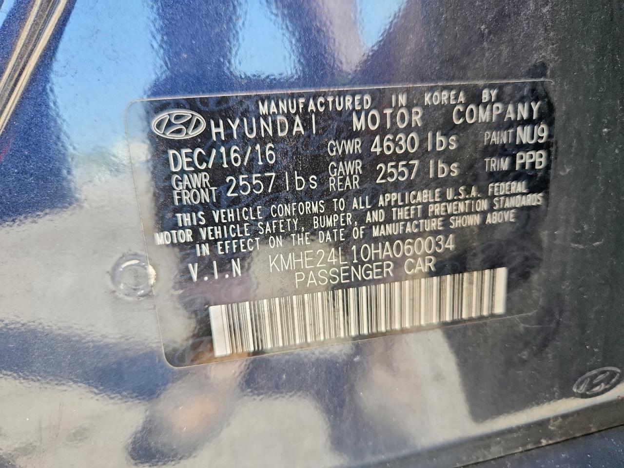2017 Hyundai Sonata Hybrid Se - zdjęcie 12