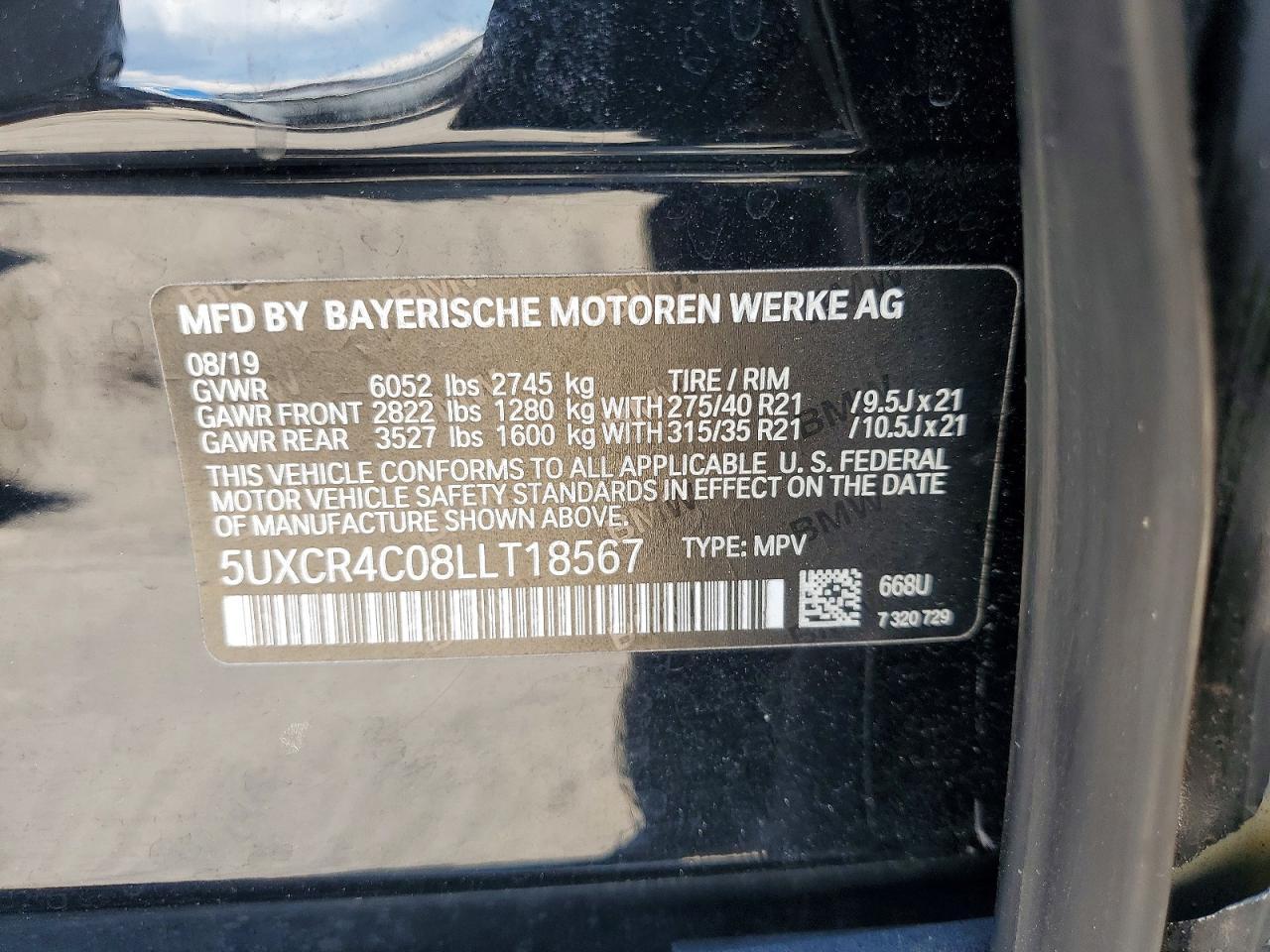 2020 BMW X5 Sdrive 40I - zdjęcie 12