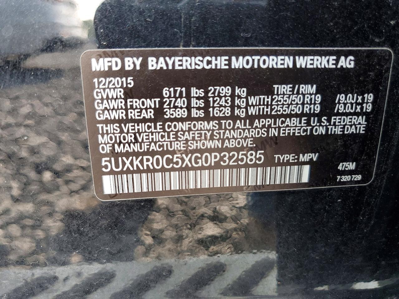 2016 BMW X5 xDrive35I - zdjęcie 13