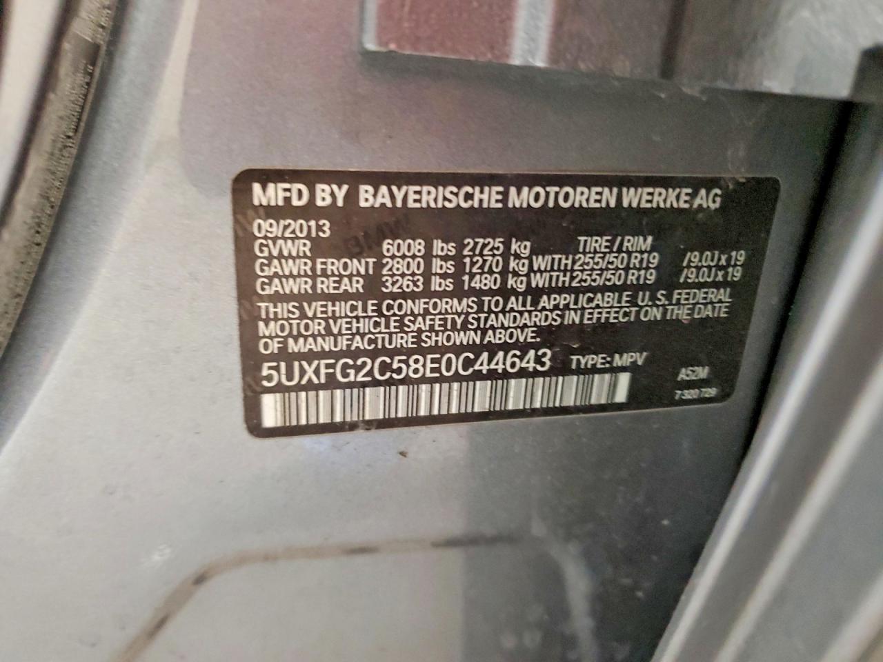 2014 BMW X6 xDrive35I - zdjęcie 13