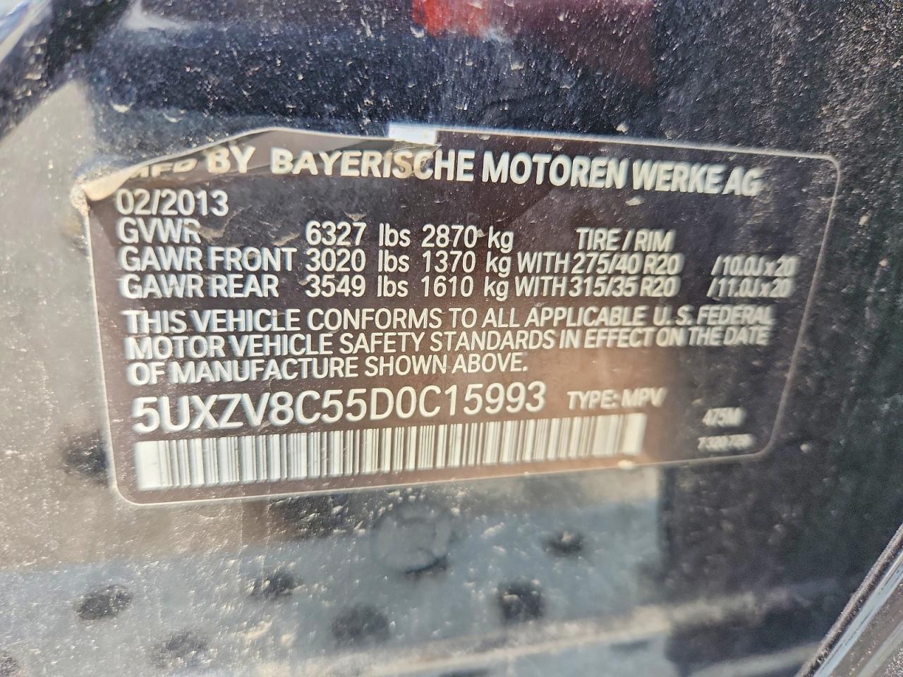 2013 BMW X5 xDrive50I - zdjęcie 13