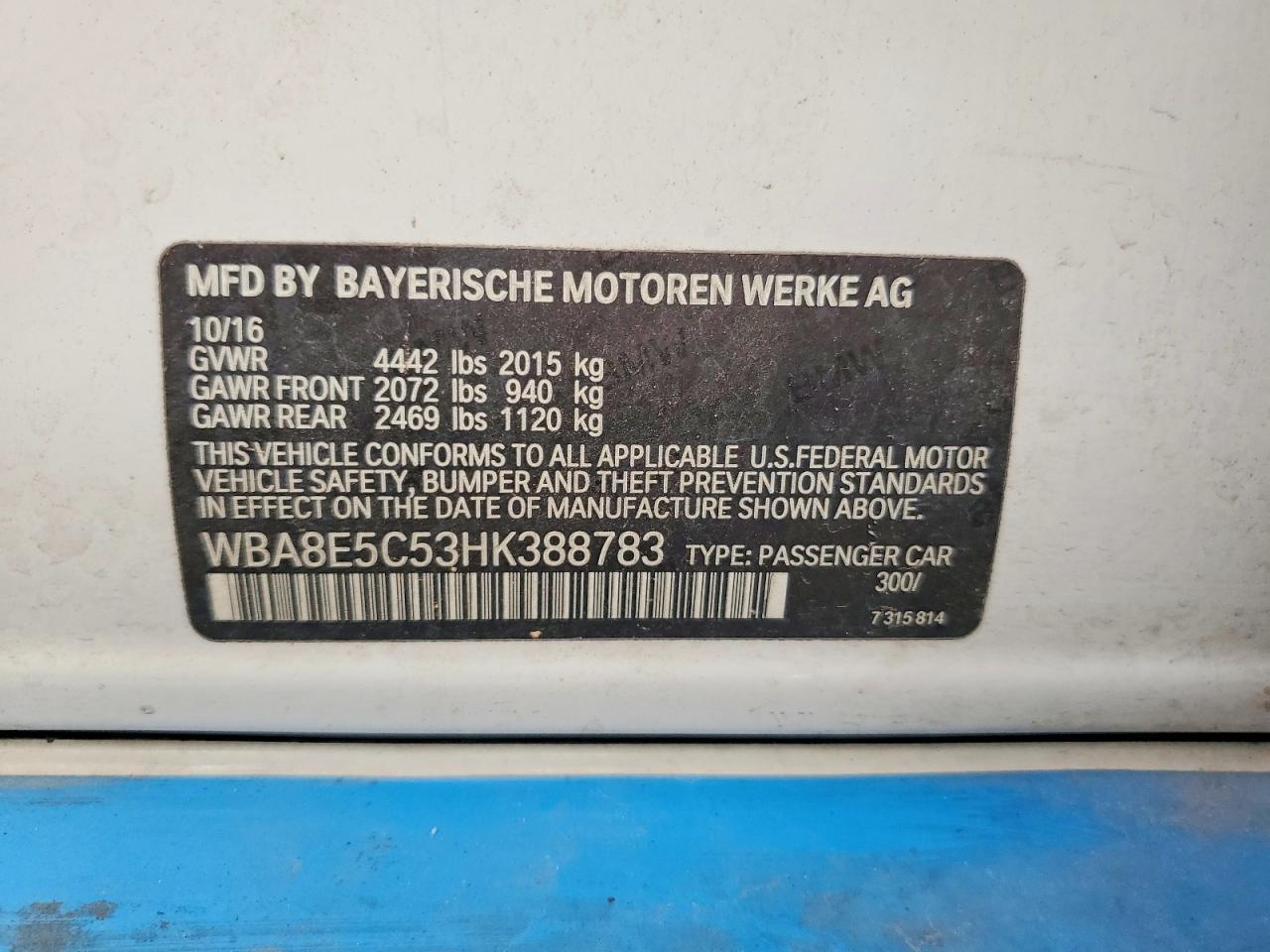 2017 BMW 328 D - zdjęcie 12
