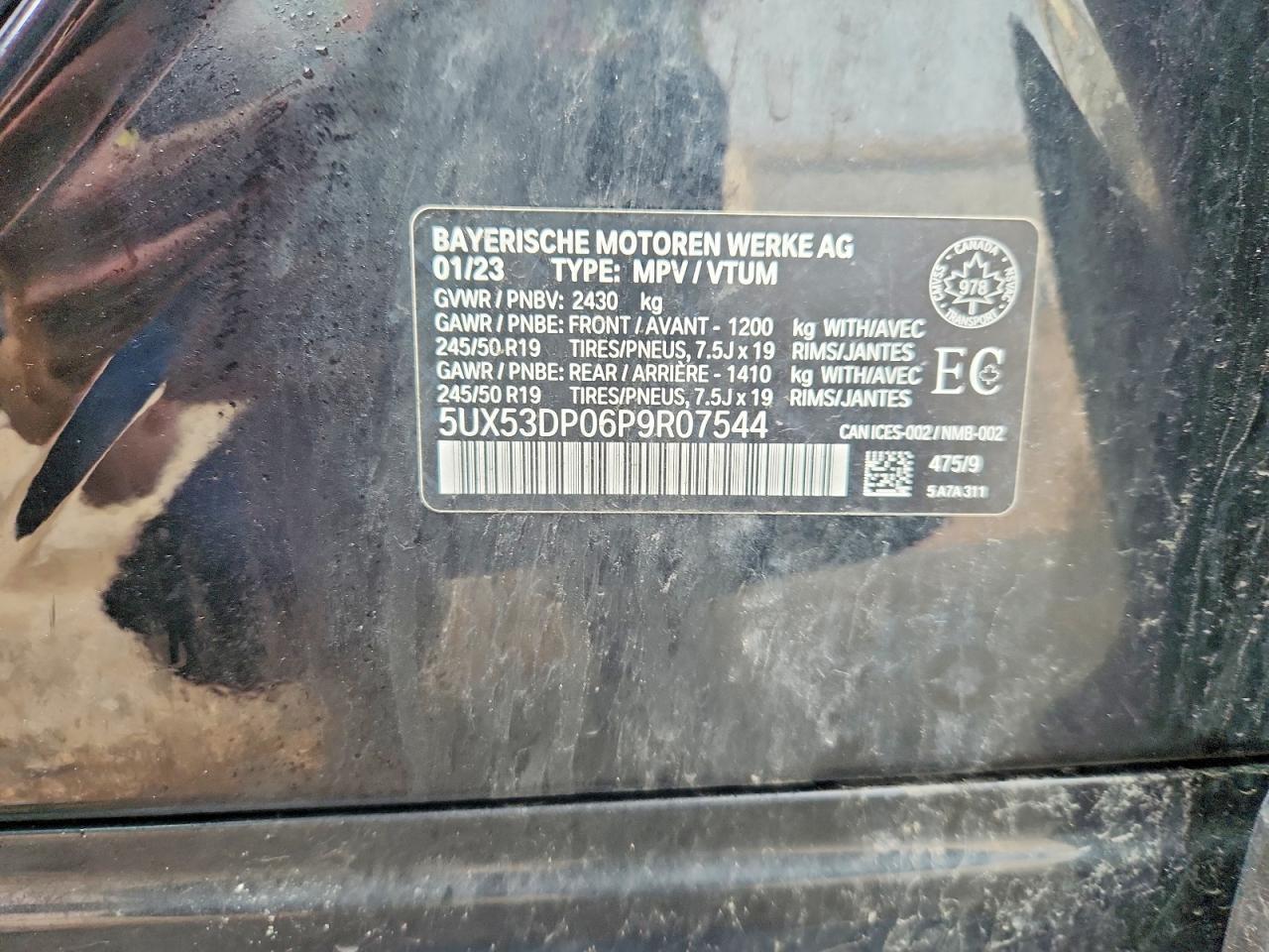 2023 BMW X3 xDrive30I - zdjęcie 13