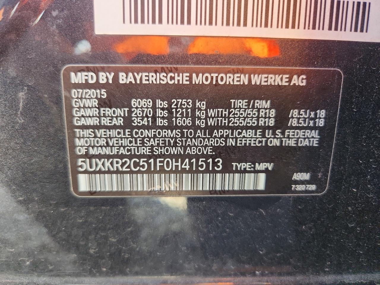 2015 BMW X5 Sdrive35I - zdjęcie 13