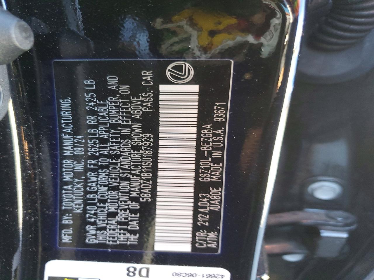 2025 Lexus Es 350 Base - zdjęcie 13