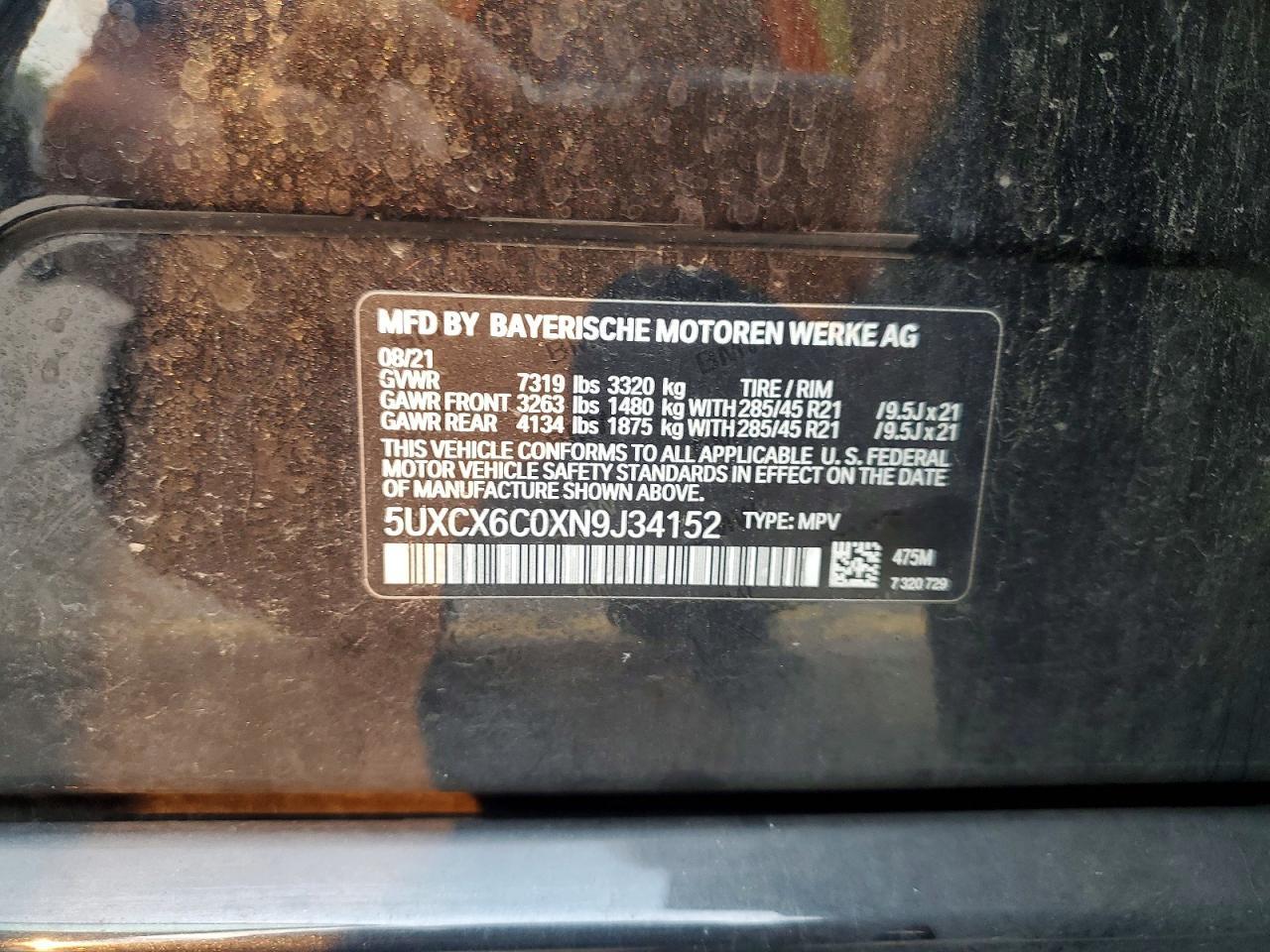 2022 BMW X7 M50I - zdjęcie 13