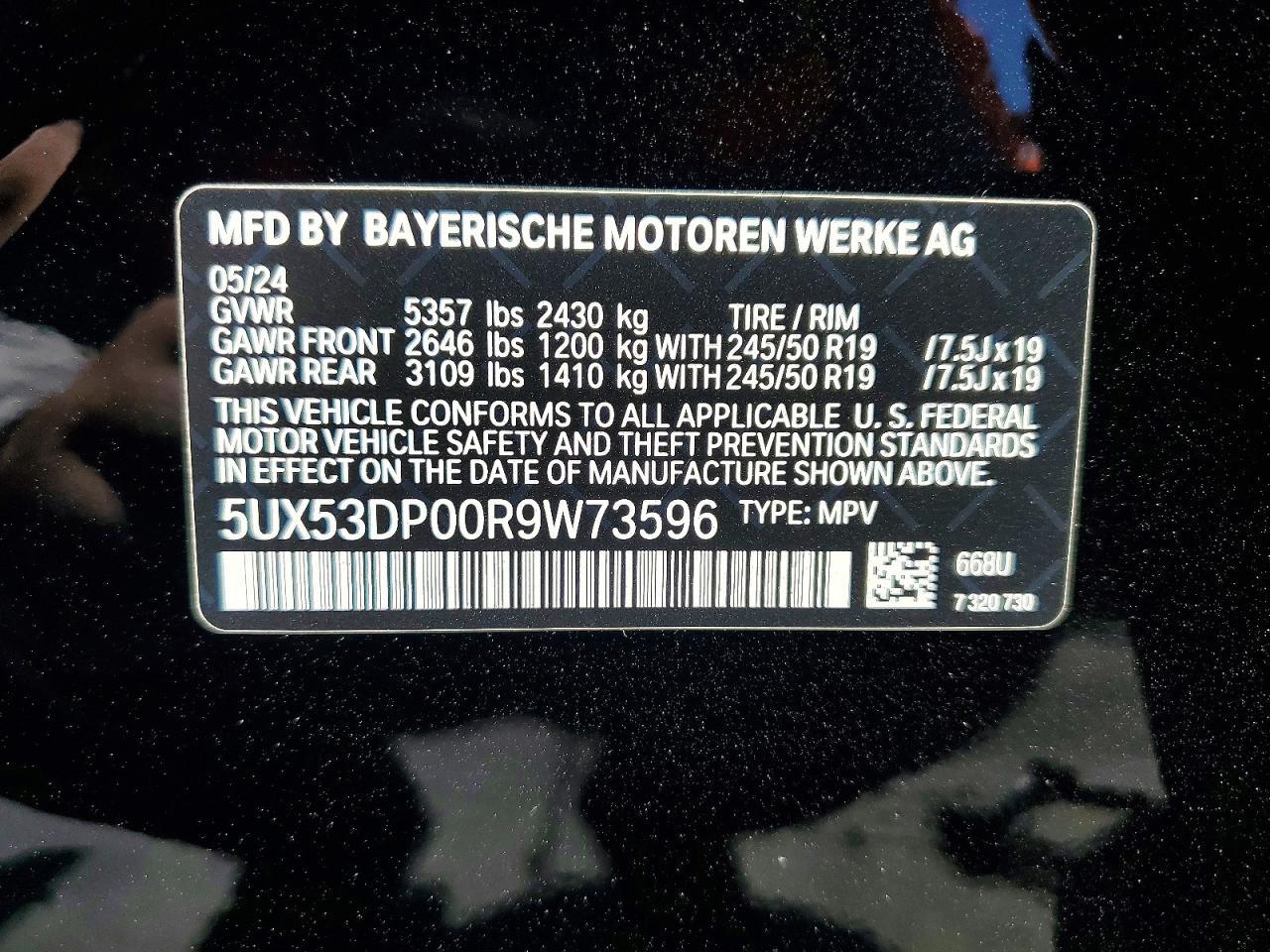 2024 BMW X3 xDrive30I - zdjęcie 12