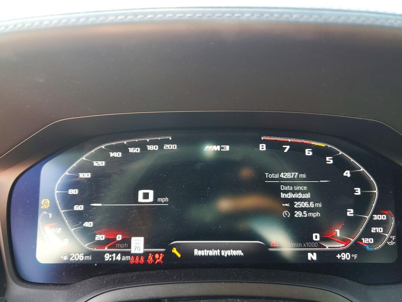 2021 BMW M3 - zdjęcie 9