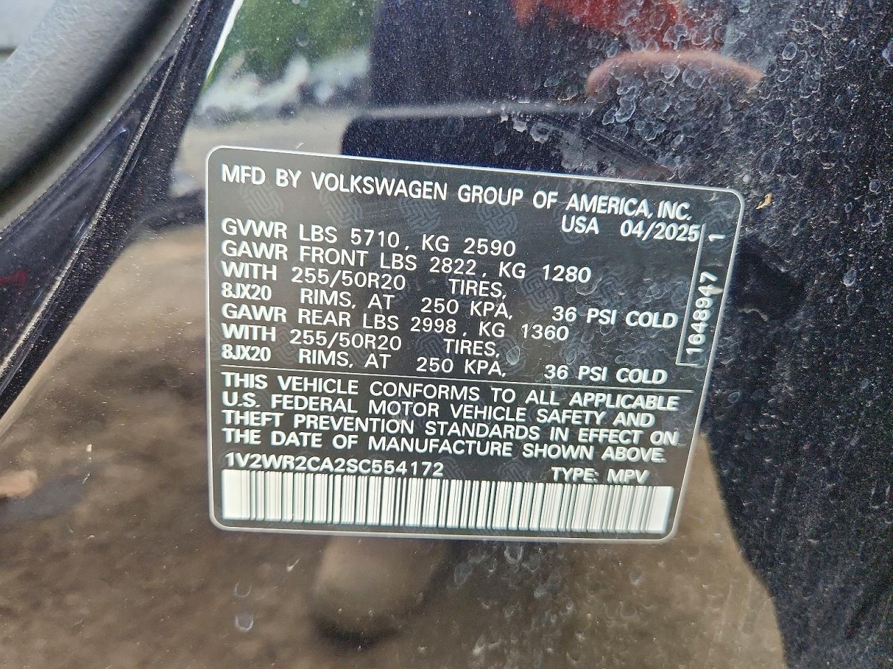 2025 Volkswagen Atlas Se - zdjęcie 13