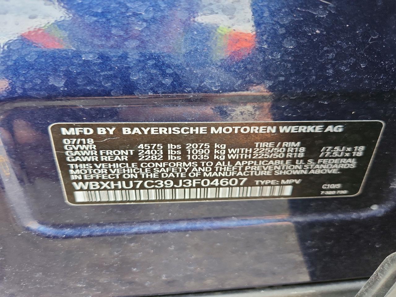 2018 BMW X1 Sdrive28I - zdjęcie 13