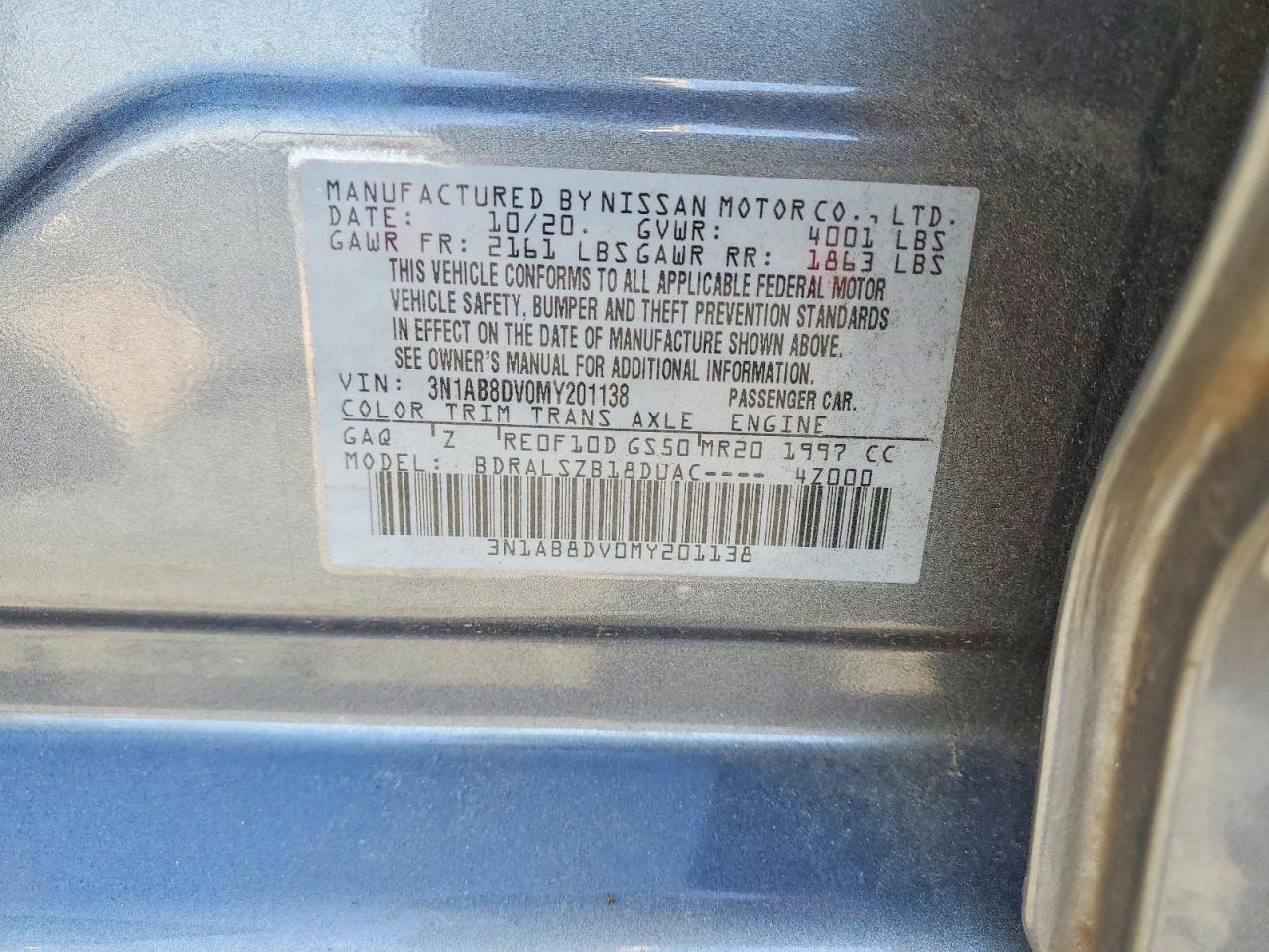 2021 Nissan Sentra Sr - zdjęcie 14