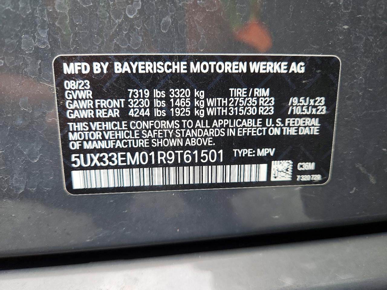 2024 BMW X7 M60I - zdjęcie 14