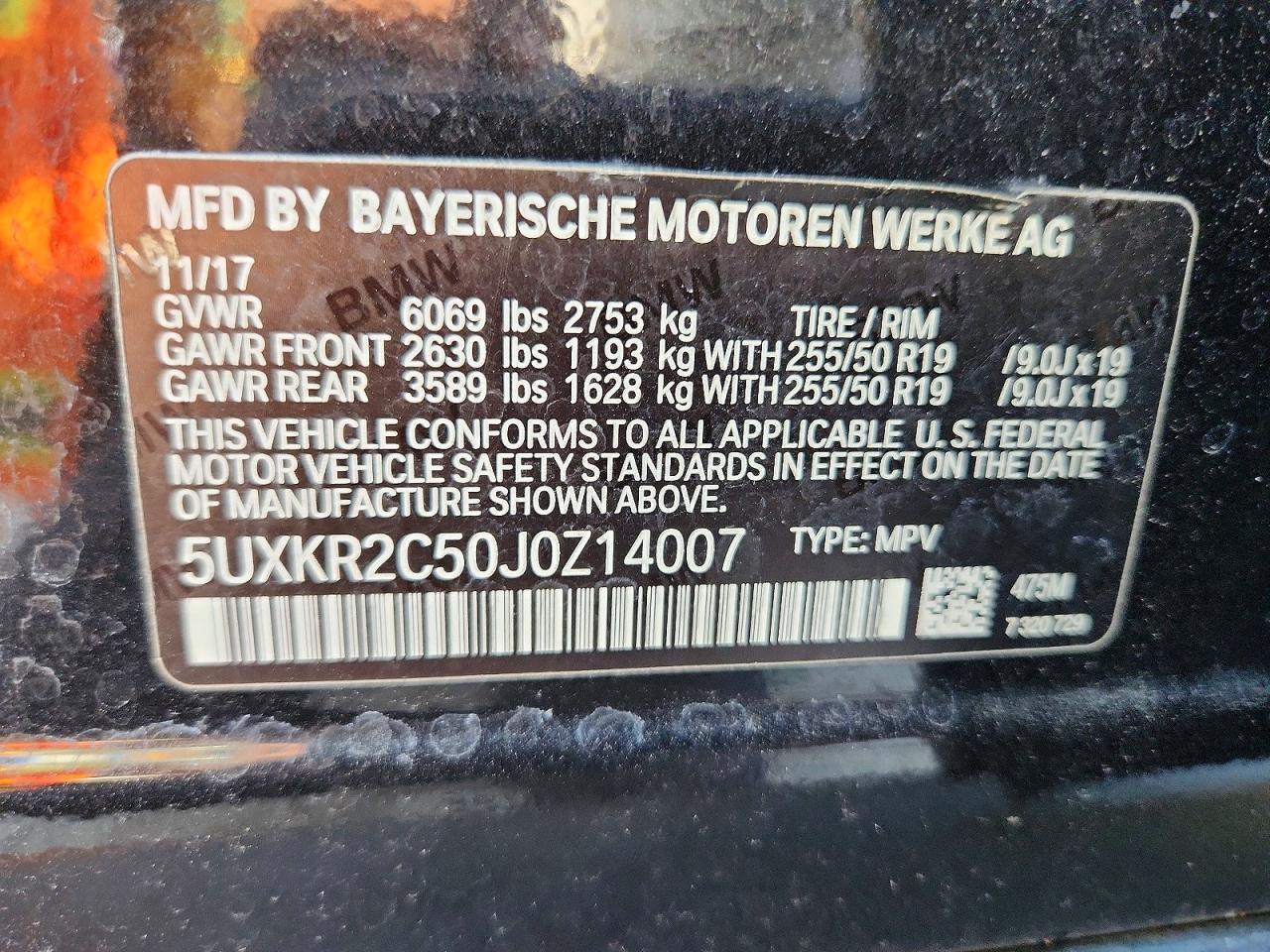 2018 BMW X5 Sdrive35I - zdjęcie 12