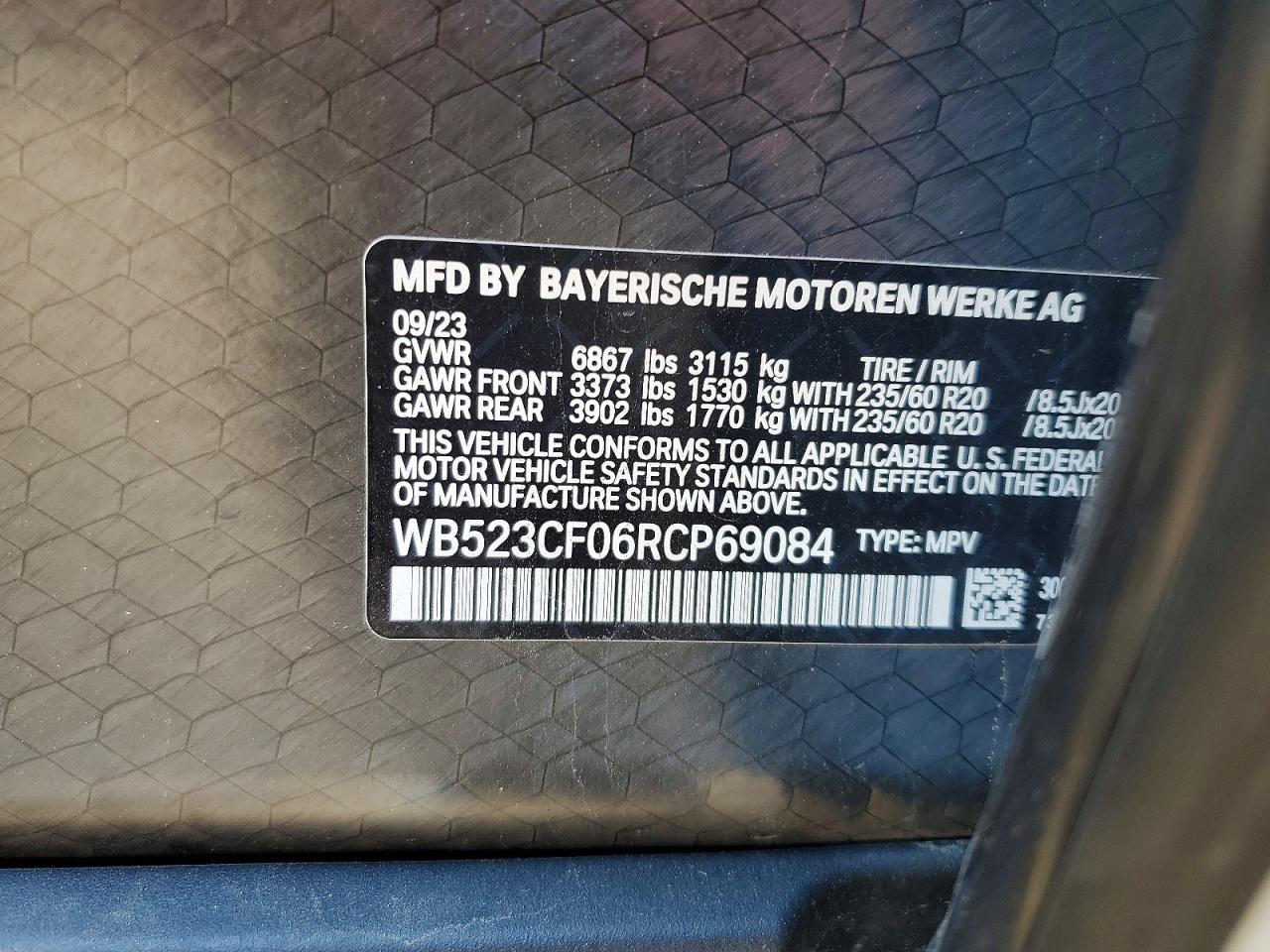 2024 BMW Ix xDrive50 - zdjęcie 13