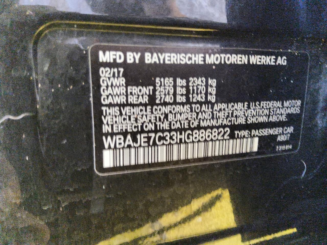 2017 BMW 540 Xi - zdjęcie 12