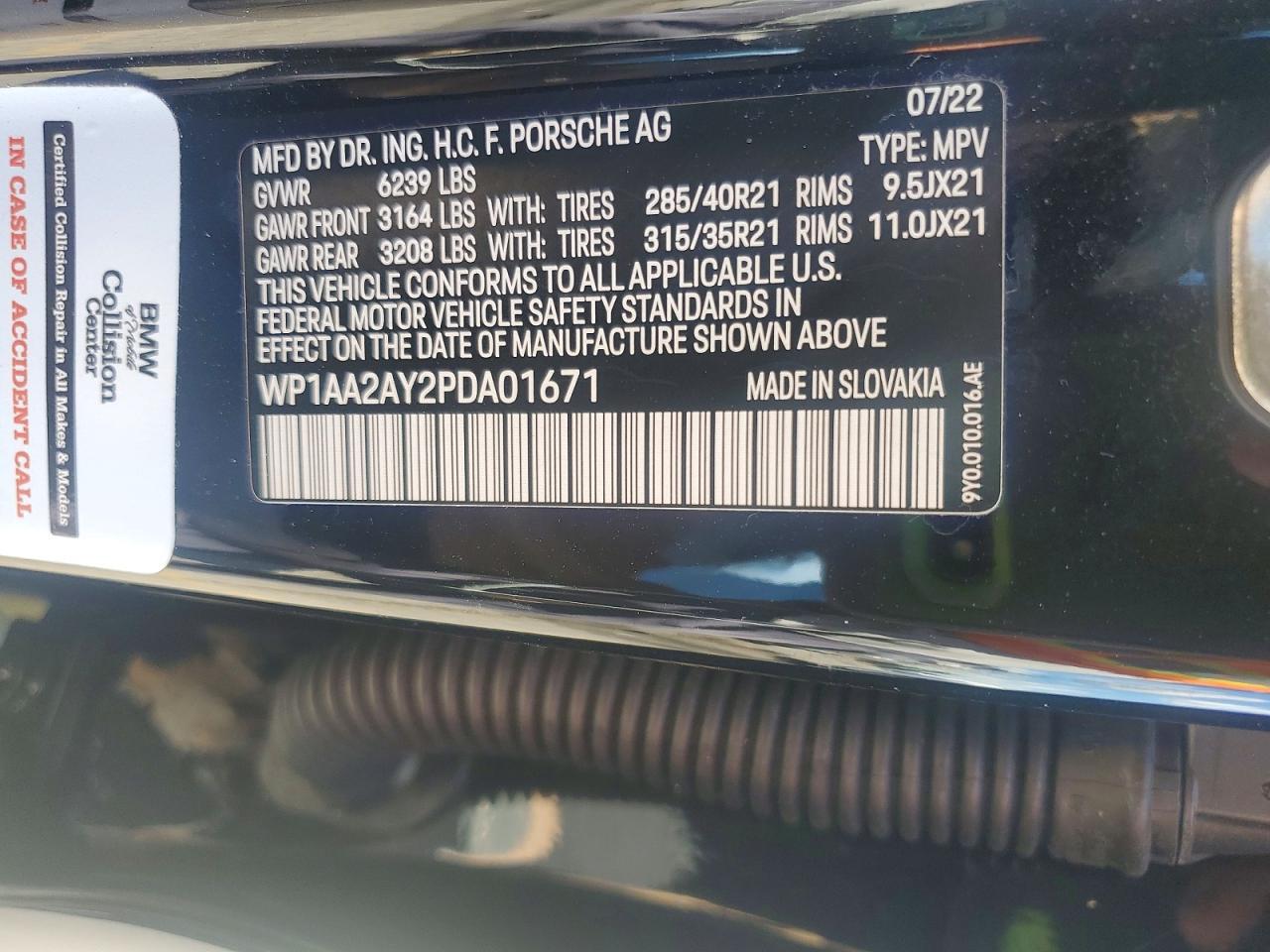 2023 Porsche Cayenne Base - zdjęcie 14
