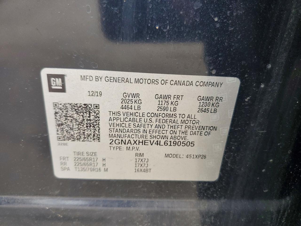 2020 Chevrolet Equinox Ls - zdjęcie 13