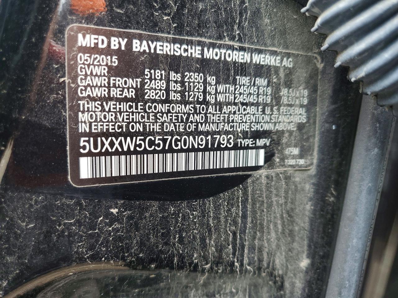 2016 BMW X4 xDrive35I - zdjęcie 13