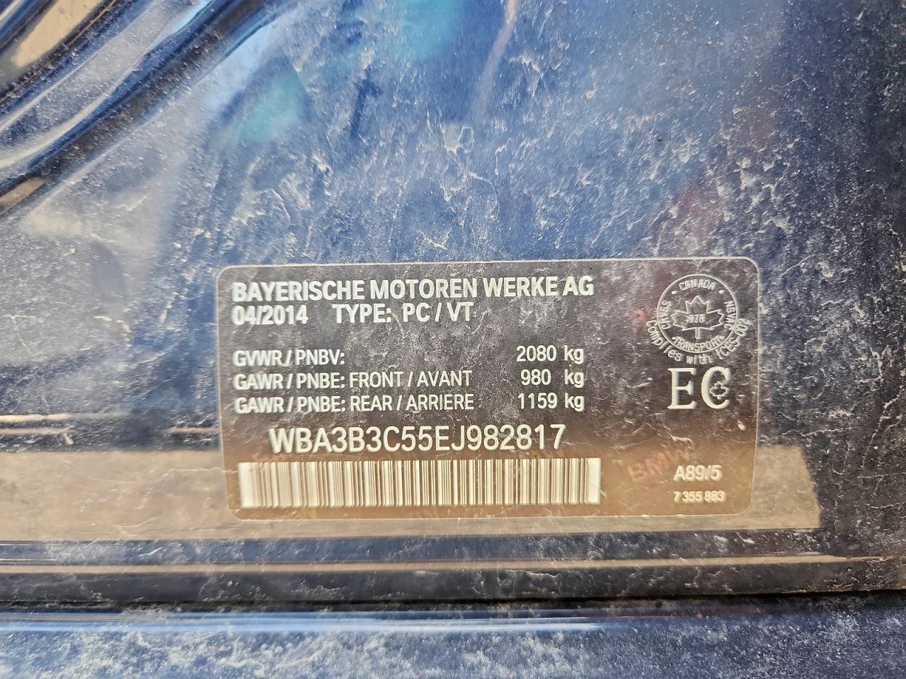 2014 BMW Seria 3 328i - zdjęcie 12