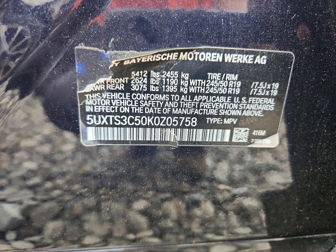 2019 BMW X3 xDrivem40I - zdjęcie 14