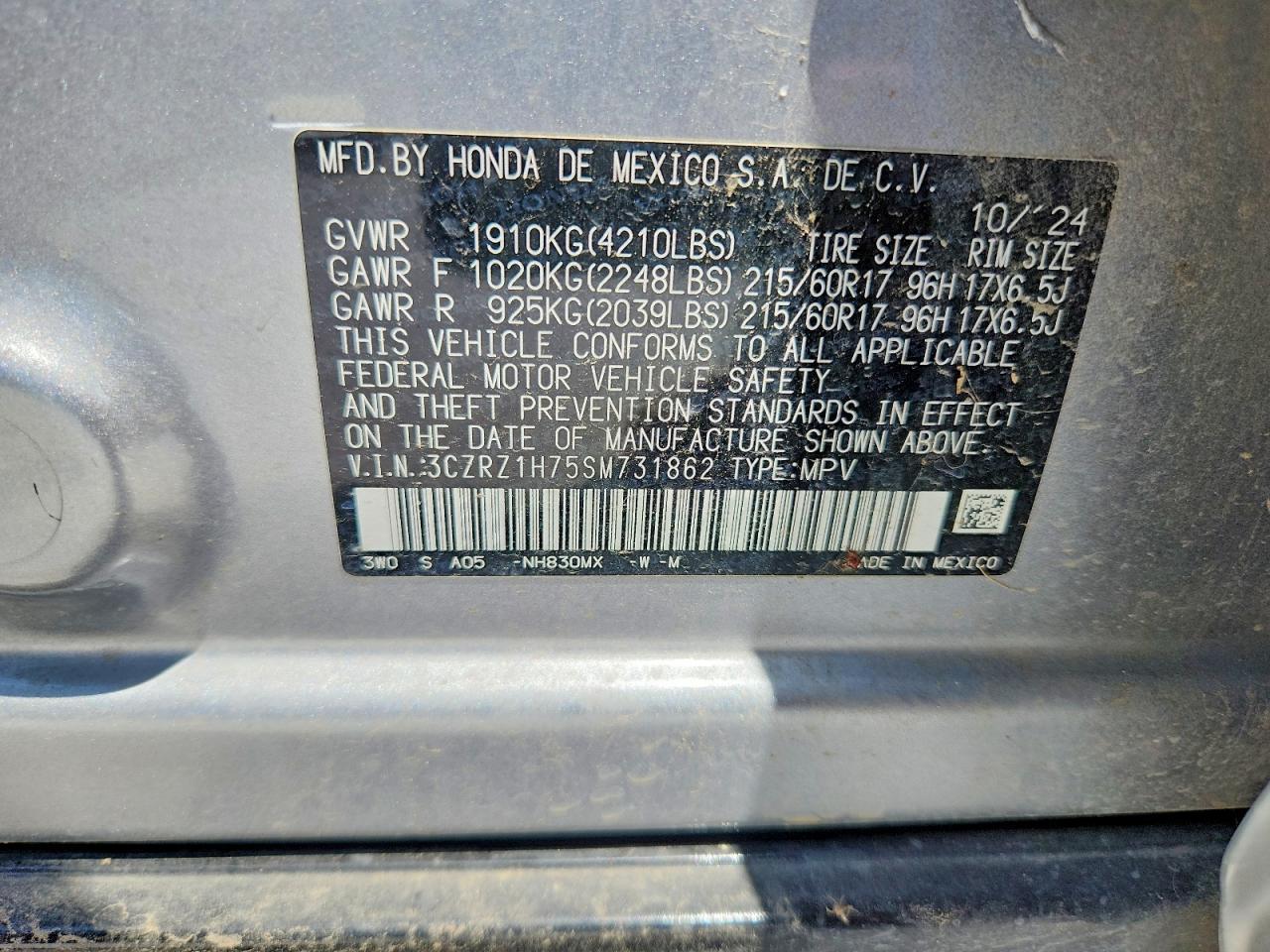 2025 Honda Hr-V - zdjęcie 14
