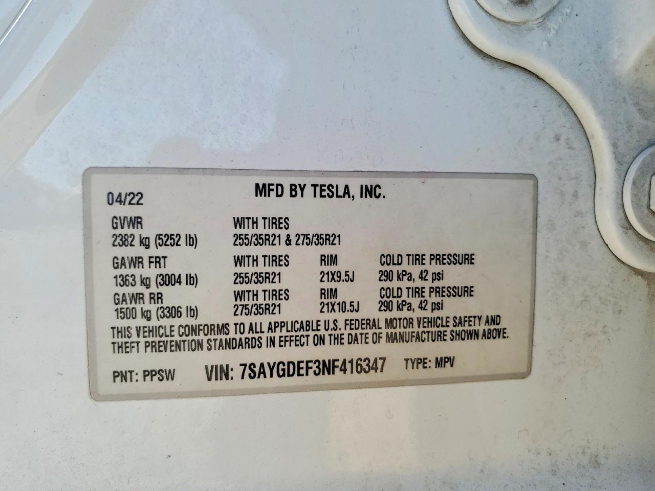 2022 Tesla Model Y - zdjęcie 14