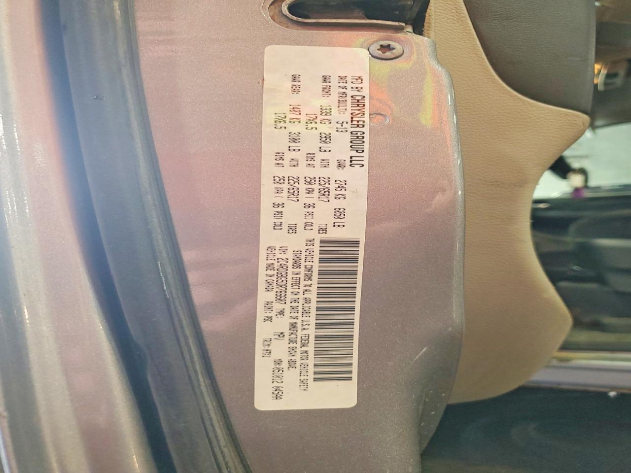 2013 Dodge Grand Caravan Se - zdjęcie 14