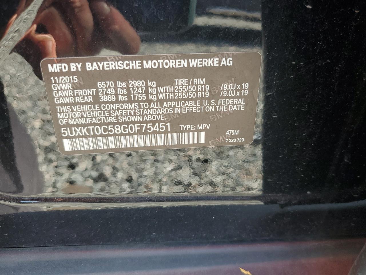 2016 BMW X5 Xdr40E - zdjęcie 12