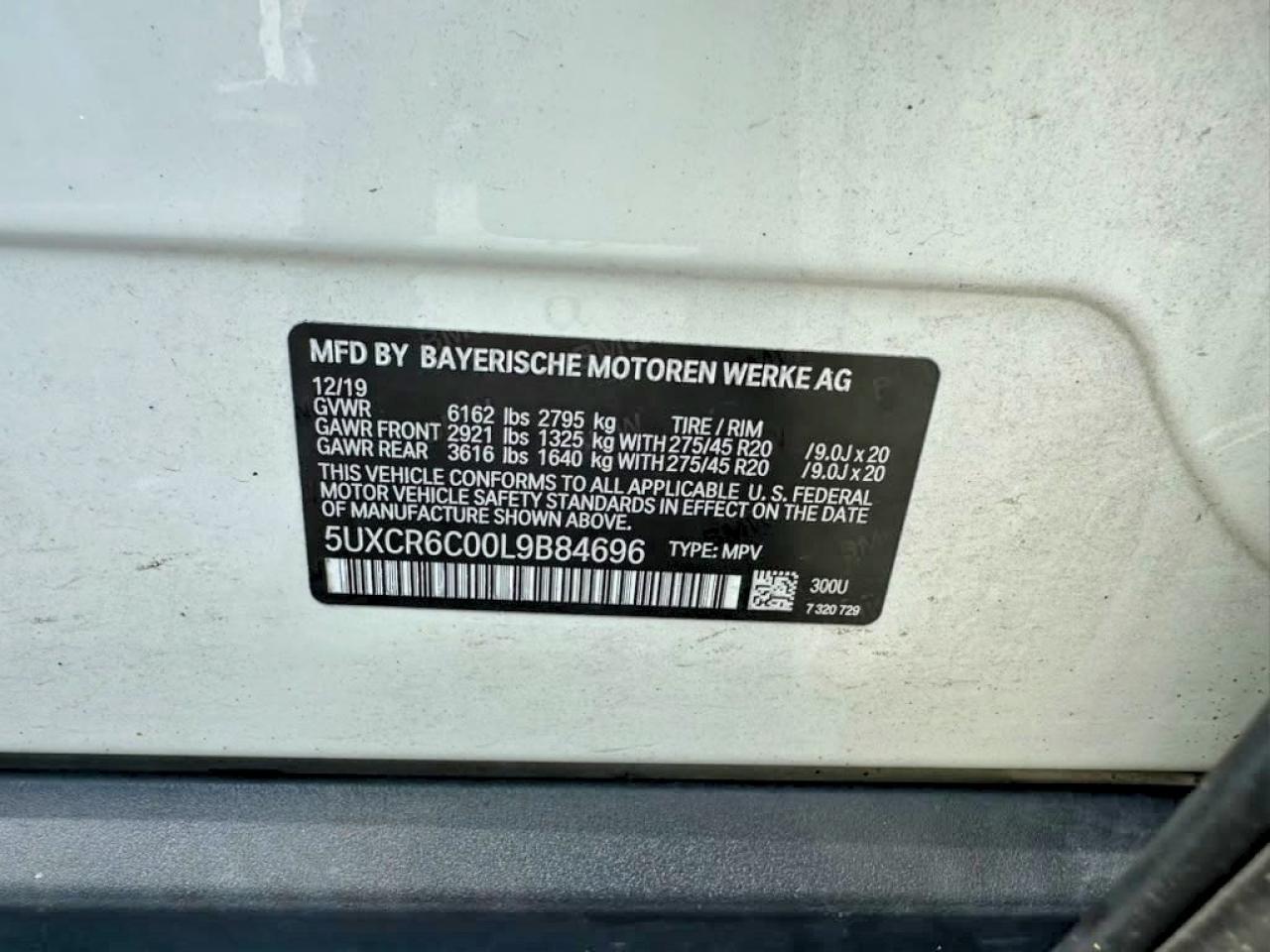 2020 BMW X5 xDrive40I - zdjęcie 10