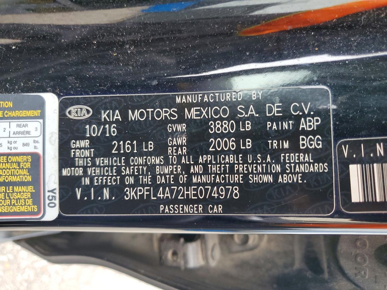 2017 Kia Forte Lx - zdjęcie 12