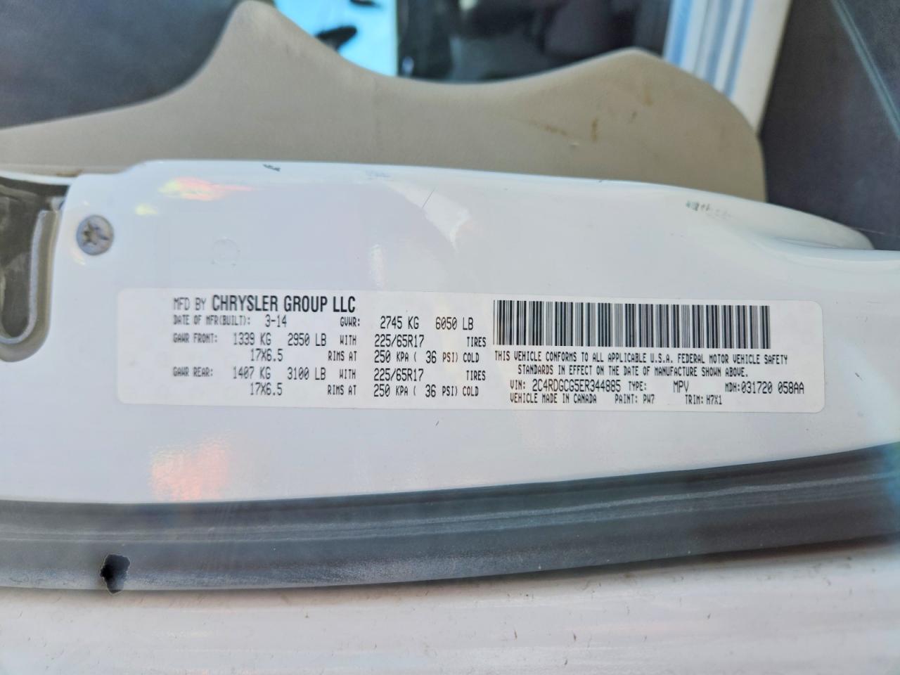 2014 Dodge Grand Caravan Sxt - zdjęcie 13