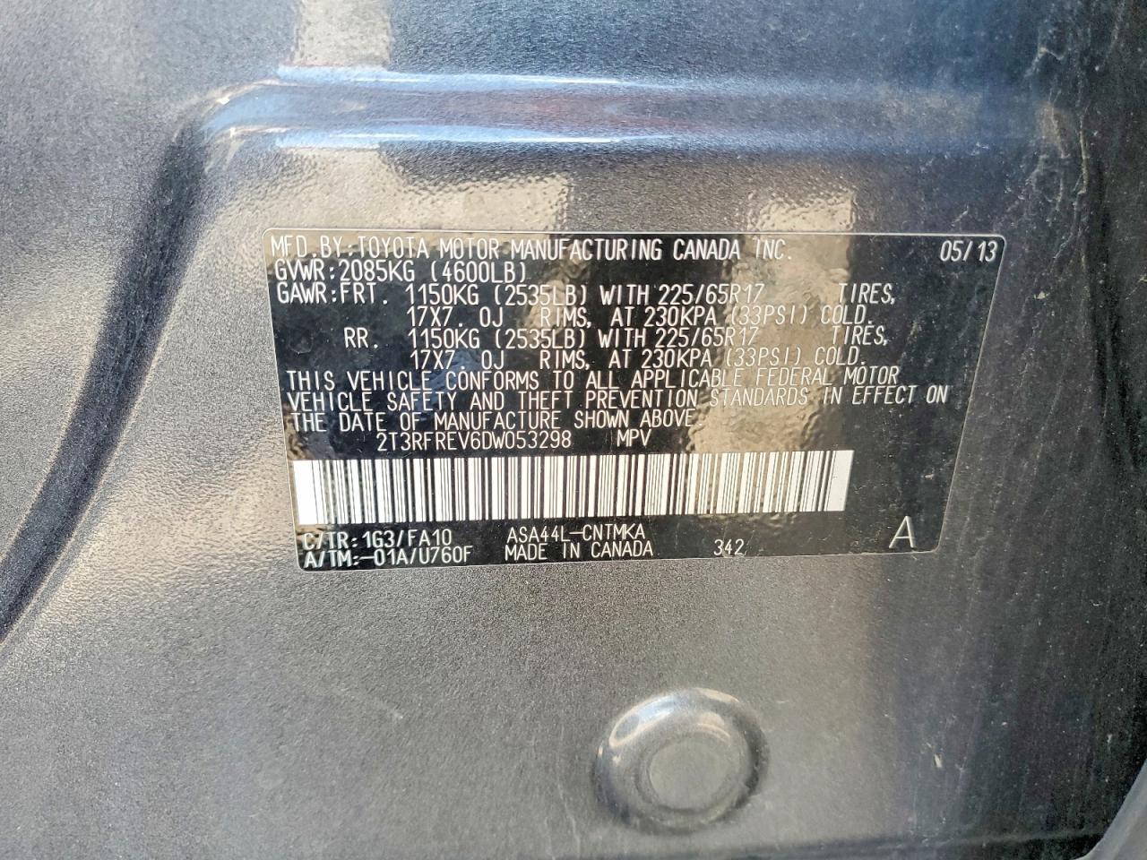 2013 Toyota Rav4 Xle - zdjęcie 12