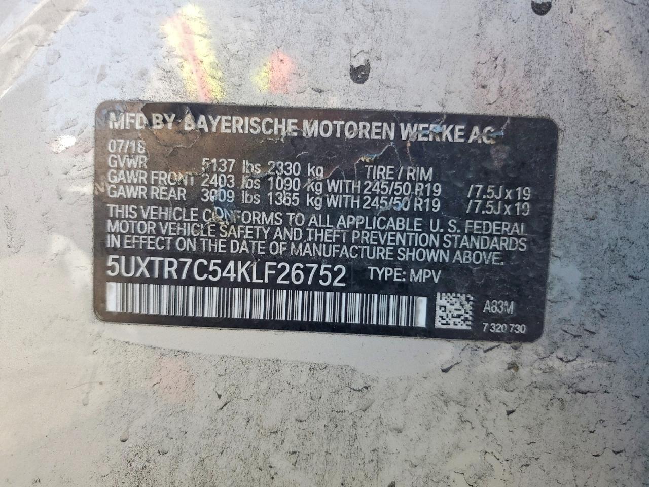 2019 BMW X3 Sdrive30I - zdjęcie 12