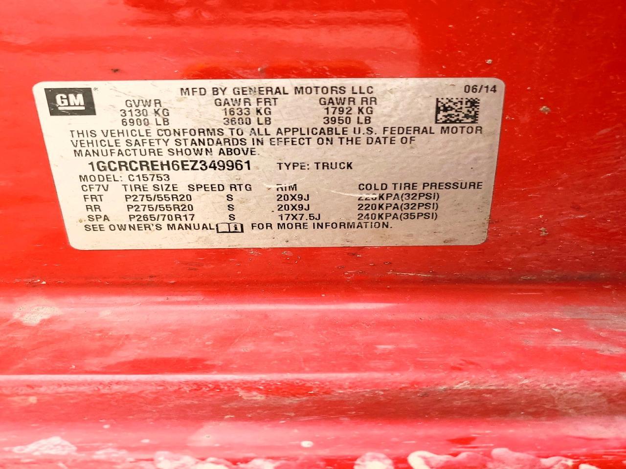 2014 Chevrolet Silverado C1500 Lt - zdjęcie 12