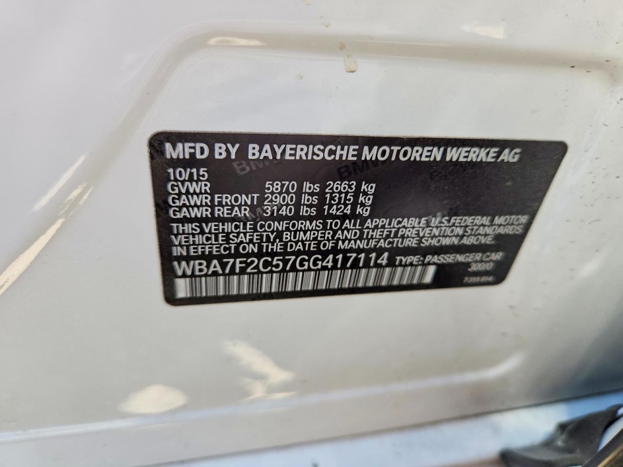 2016 BMW 750 Xi - zdjęcie 12