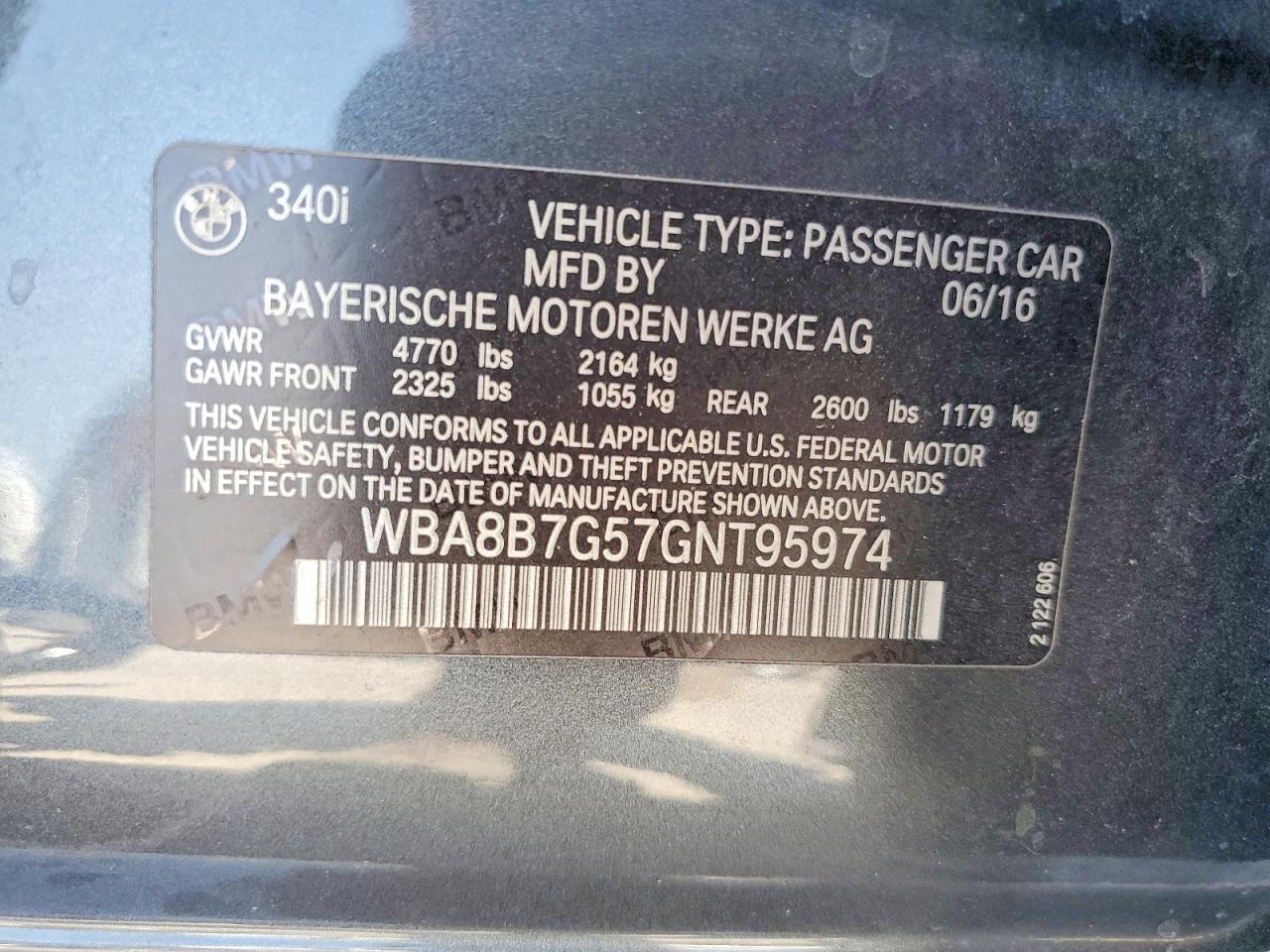 2016 BMW Seria 3 340i - zdjęcie 13
