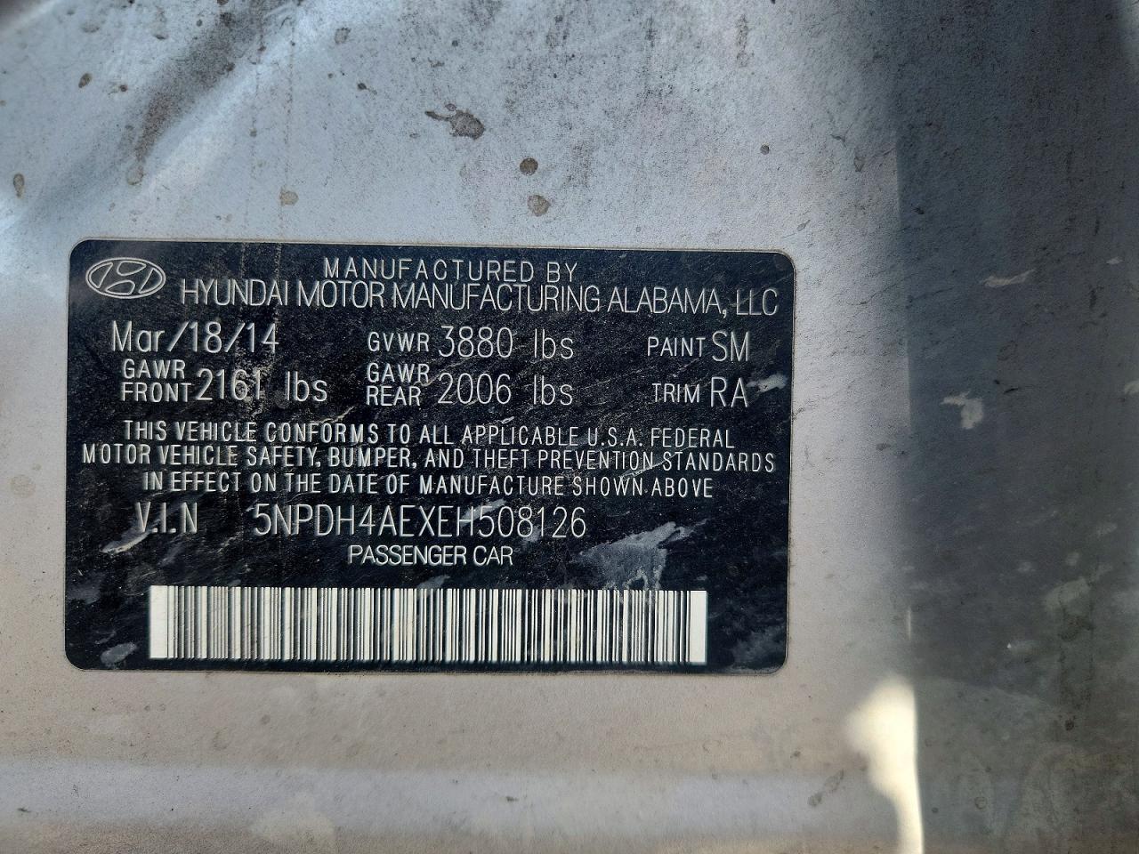 2014 Hyundai Elantra Se - zdjęcie 12
