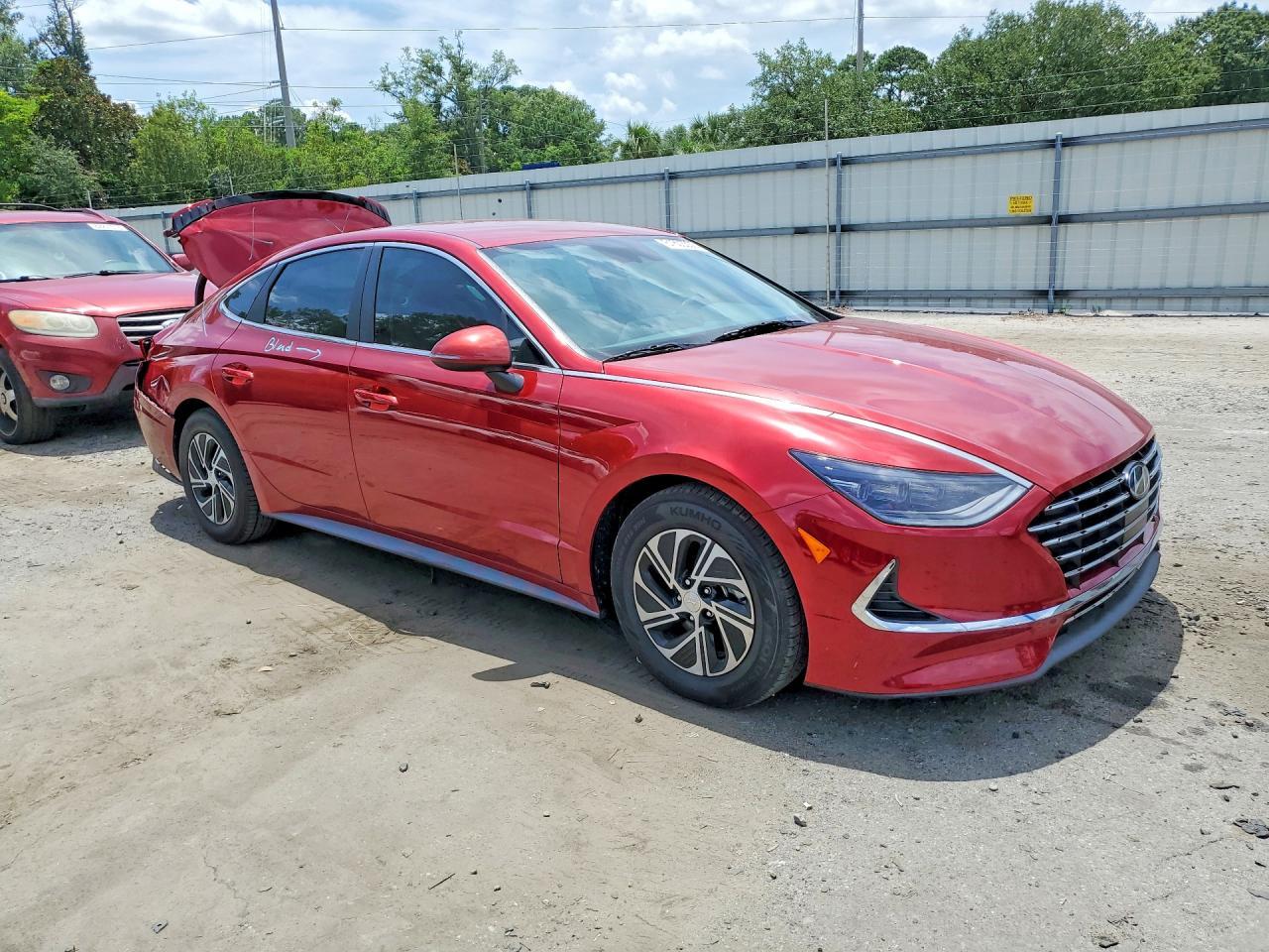 2023 Hyundai Sonata Hybrid Blue - zdjęcie 4