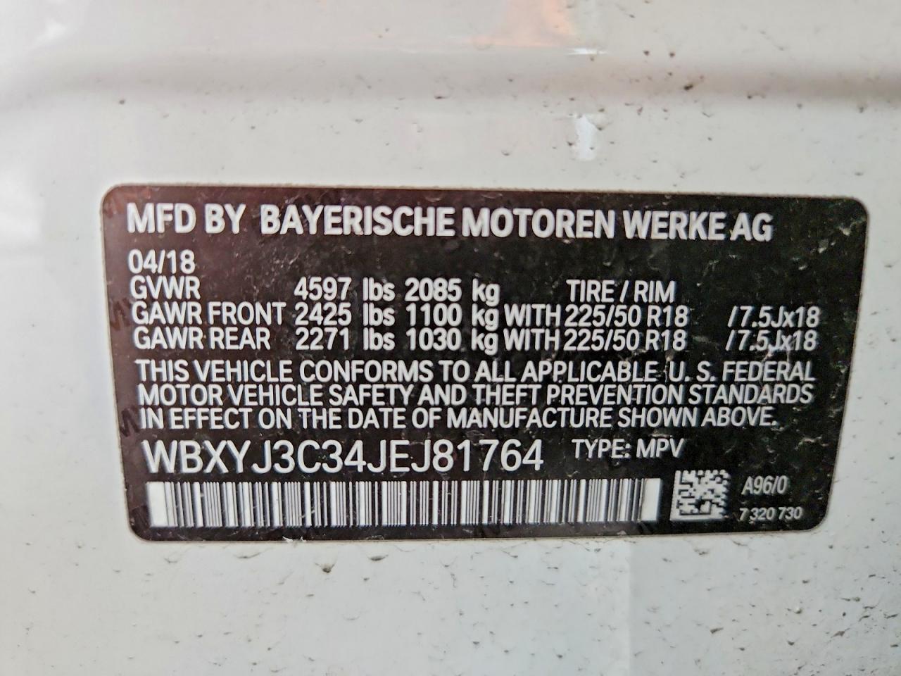2018 BMW X2 Sdrive28I - zdjęcie 14