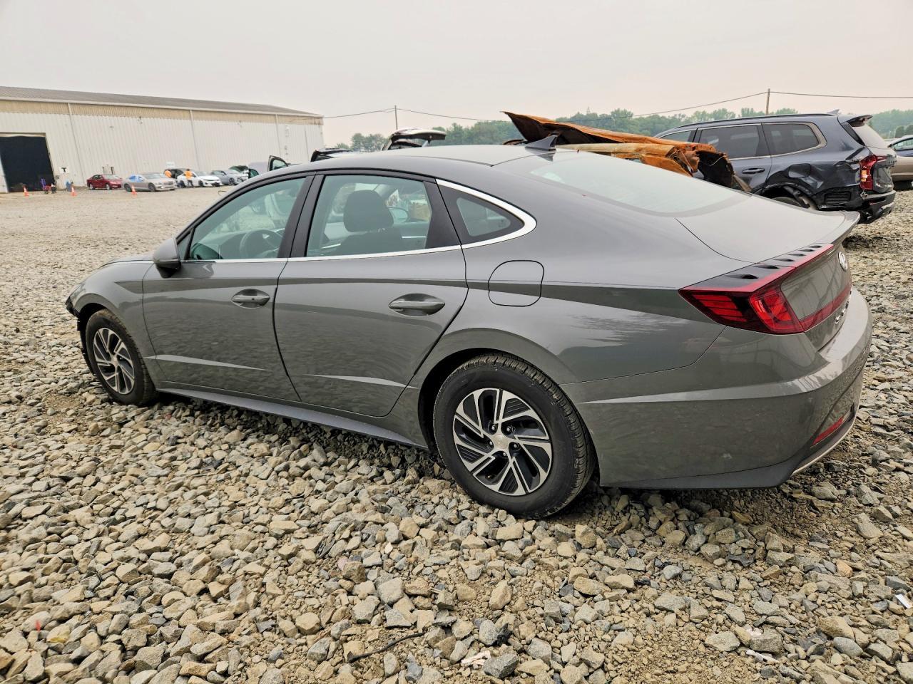 2021 Hyundai Sonata Hybrid Blue - zdjęcie 2