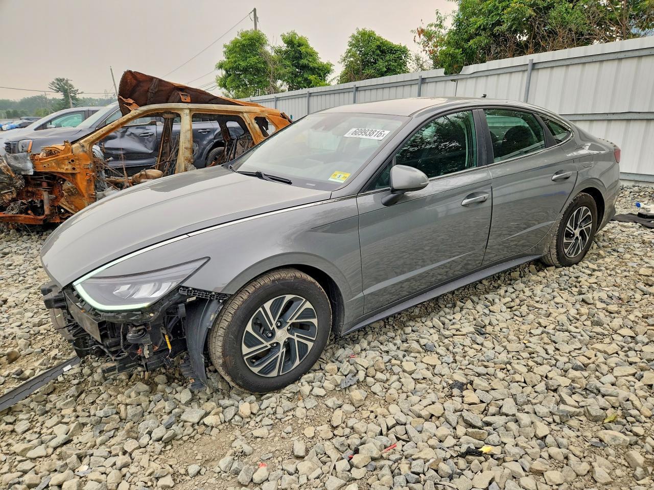 2021 Hyundai Sonata Hybrid Blue - zdjęcie główne