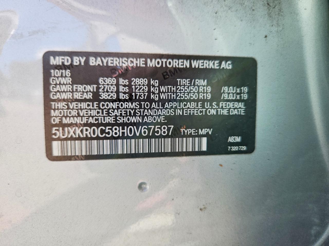 2017 BMW X5 xDrive35I - zdjęcie 14