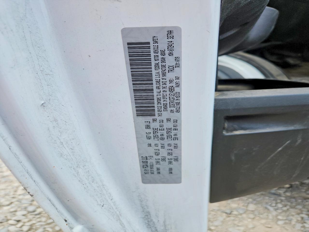 2018 Ram Promaster 2500 2500 High - zdjęcie 12