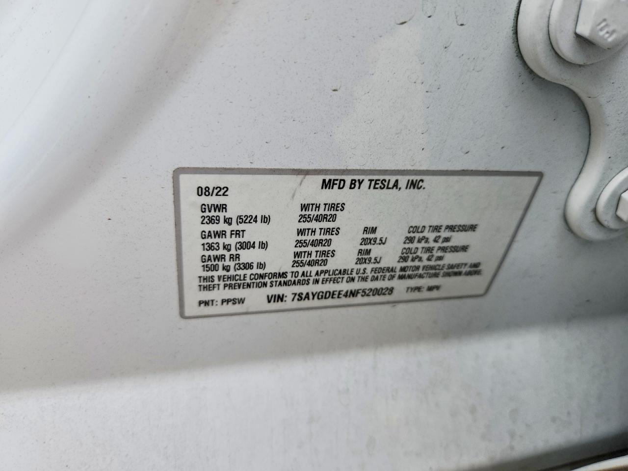 2022 Tesla Model Y - zdjęcie 13